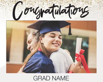 Picture of Congratulations - 30x40