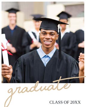 Picture of Graduate 2021 photo - 24x18