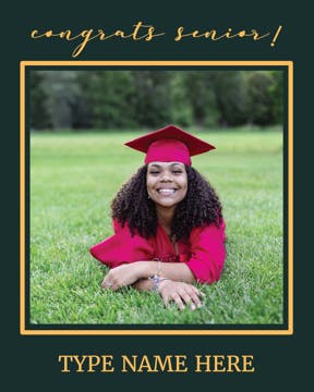 Picture of Congrats senior - 24x18