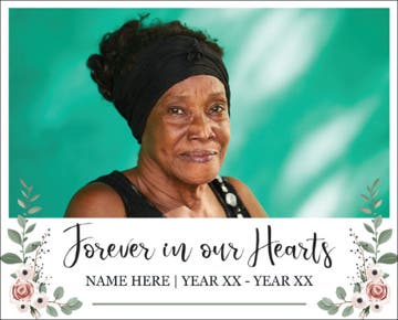 Picture of Forever in our hearts - 24x36
