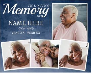 Picture of In loving memory 4 Photo - 24x36