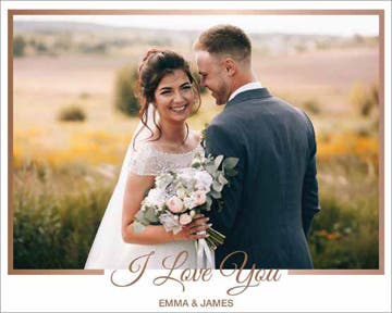 Picture of I Love You- 16x20