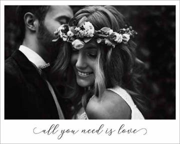 Picture of All you need is love- 16x20