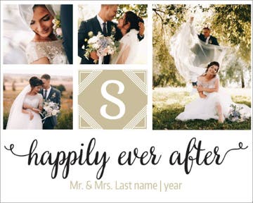 Picture of Happily ever after- 16x20