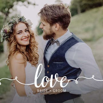 Picture of Love-typo - 8x8