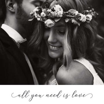 Picture of All you need is love - 8x8