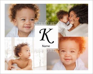 Picture of Monogram letter- 16x20