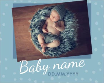 Picture of Welcome Baby- 16x20