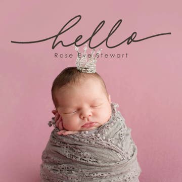 Picture of Hello-1 photo - 8x8