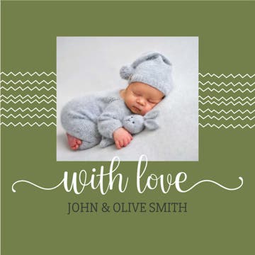 Picture of With Love Boy - 8x8