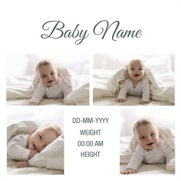 Picture of Baby - 8x8