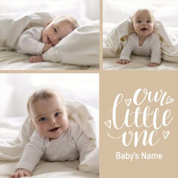 Picture of Our little one - 8x8