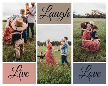 Picture of Live Laugh Love- 16x20