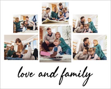 Picture of Love and Family - 30x40