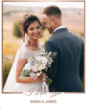 Picture of I Love You - 14x11