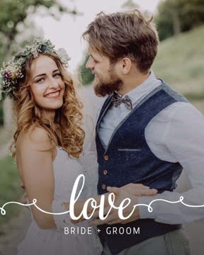 Picture of Love-typo - 14x11