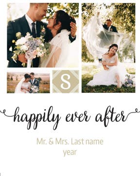 Picture of Happily ever after - 20x16