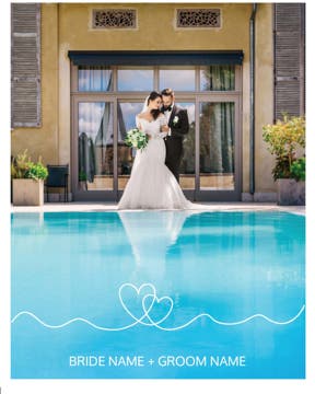 Picture of Bride + Groom - 20x16