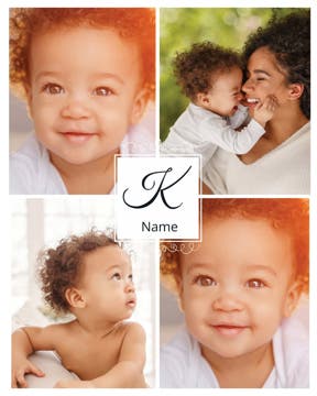 Picture of Monogram letter - 14x11