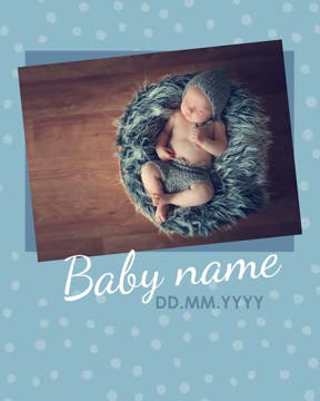 Picture of Welcome Baby - 14x11
