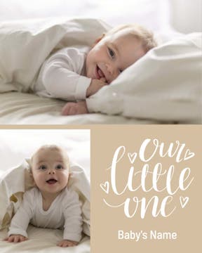 Picture of Our little one - 14x11