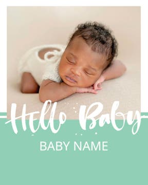 Picture of Hello Baby - 14x11