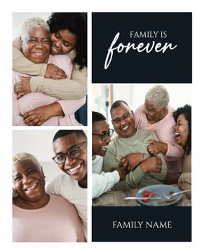 Picture of Family is forever - 14x11