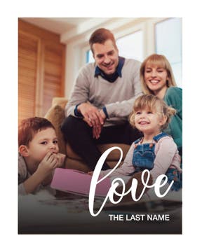 Picture of Love-Family - 14x11