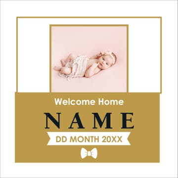 Picture of Welcome Home Girl - 8x8