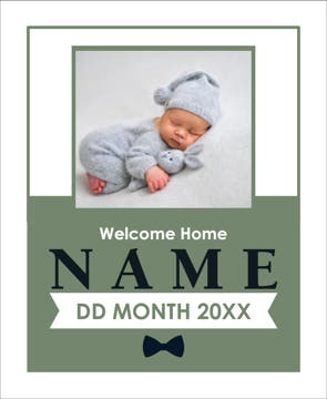 Picture of Welcome Home Boy - 14x11