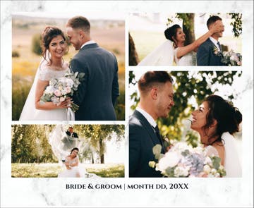 Picture of Wedding collage- 16x20