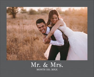Picture of Mr. & Mrs.- 16x20