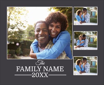 Picture of The Family Name 2 - 30x40