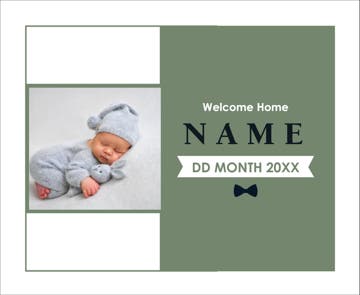 Picture of Welcome Home Boy- 16x20