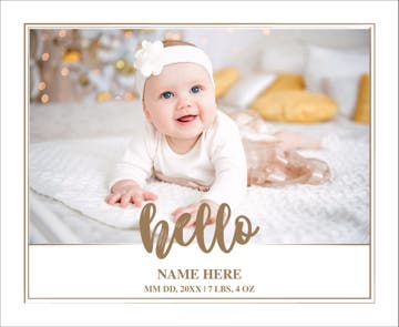 Picture of Hello - 24x36