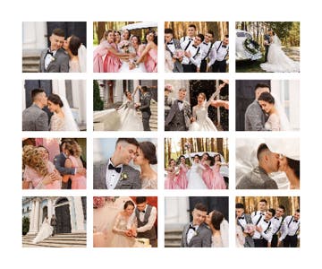 Picture of Blanket Collage -05 50x60 Sherpa