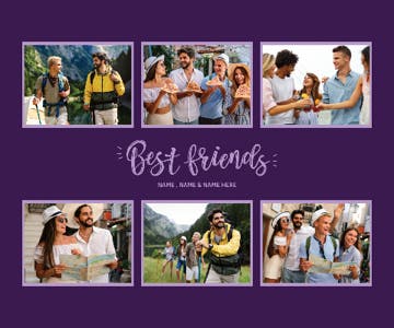 Picture of Friends-05 60x80 Plush (No Bleed)