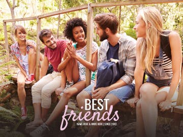 Picture of Friends-06 50x60 Fleece