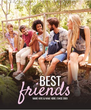 Picture of Friends-06 80x60 Plush (No Bleed)