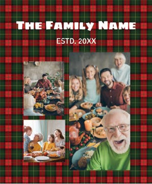 Picture of Family-05 80x60 Plush (No Bleed)