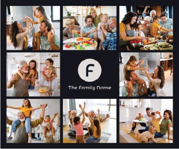 Picture of Family-06 50x60 Fleece