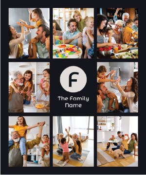 Picture of Family-06 80x60 Plush (No Bleed)