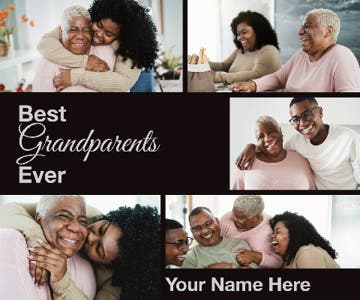 Picture of Grandparents-02 50x60 Fleece