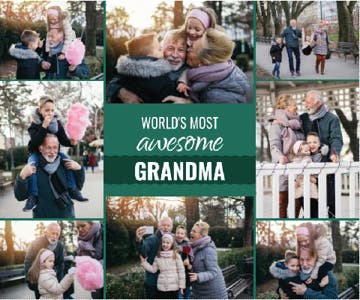 Picture of Grandparents-04 50x60 Fleece