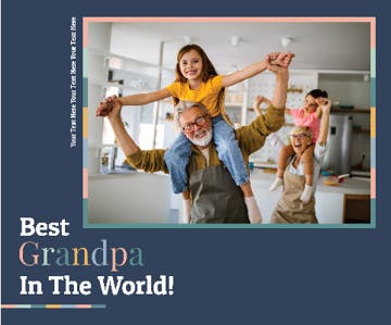 Picture of Grandparents-07 50x60 Fleece