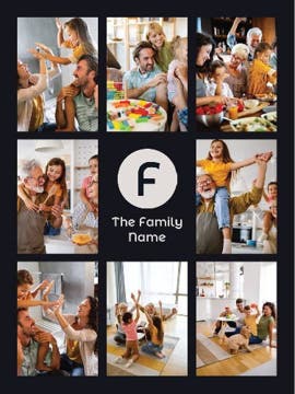 Picture of Family-06 40x30 Plush Fleece (No Bleed)