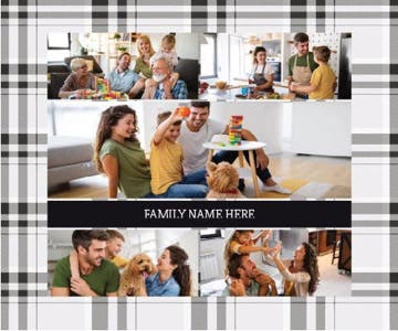Picture of Family-12 30x40 Plush Fleece (No Bleed)