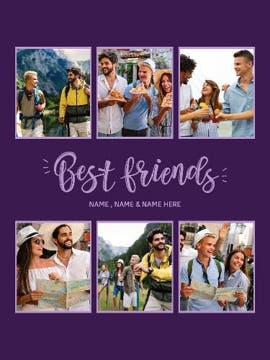 Picture of Friends-05 40x30 Plush Fleece (No Bleed)