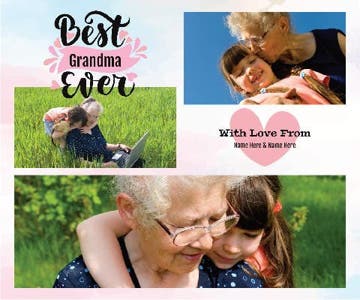 Picture of Grandparents-01 30x40 Plush Fleece (No Bleed)