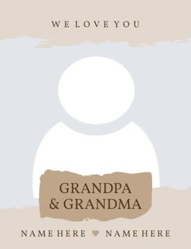 Picture of Grandparents-03 40x30 Sherpa (Bleed)